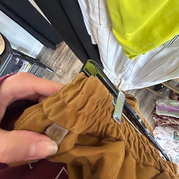 Lululemon Bowline Utilitech Pants Men's Large Burnt Caramel Brown Orange Stretch - Picture 3 of 4